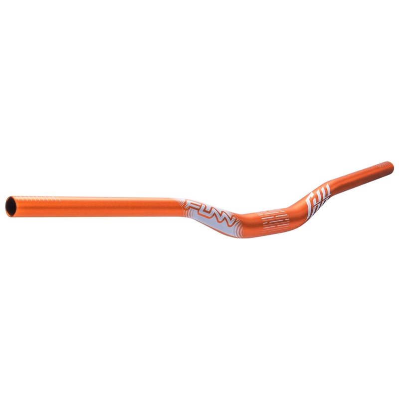 Funn Full On Mountain Bike Handlebar with Bar Clamp 31.8mm and Width 785mm, Tough and Lightweight Alloy Riser Handlebar for MTB, BMX and Road Bike, Rise 30mm MTB Handlebar (Orange) - Image 1